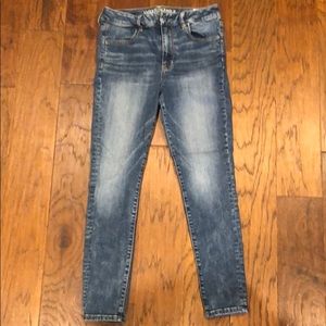 Size 10 AE high rise jeggings